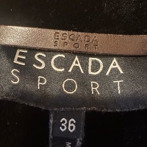 Escada Sport Black Jacket